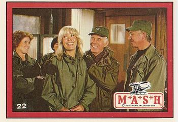 1982 Donruss M*A*S*H #22 Margaret & friends Front
