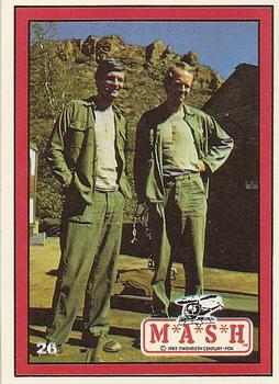 1982 Donruss M*A*S*H #26 Hawkeye & BJ Front
