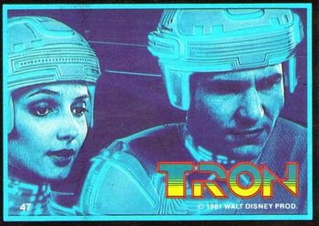 1982 Donruss Tron Movie #47 Yori and Flynn Front