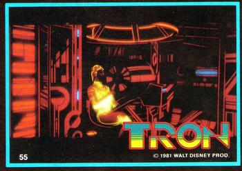 1982 Donruss Tron Movie #55 Clu in tank Front