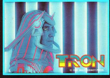 1982 Donruss Tron Movie #5 Sark looking up Front