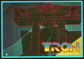 1982 Donruss Tron Movie #6 Reco closing in Front