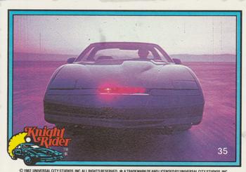 1983 Donruss Knight Rider #35 (puzzle column 3 row 2) Front