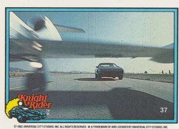 1983 Donruss Knight Rider #37 (puzzle column 3 row 4) Front