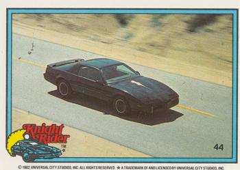 1983 Donruss Knight Rider #44 (puzzle column 3 row 11) Front