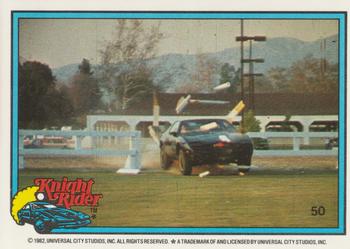 1983 Donruss Knight Rider #50 (puzzle column 2 row 6) Front