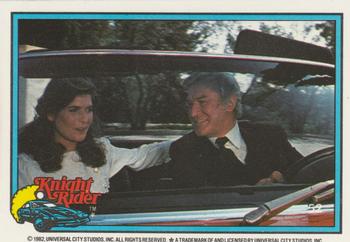 1983 Donruss Knight Rider #52 (puzzle column 2 row 8) Front