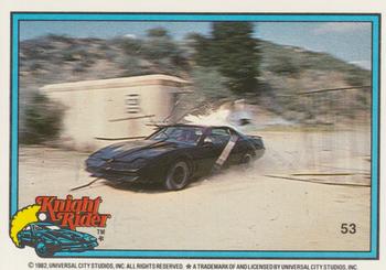 1983 Donruss Knight Rider #53 (puzzle column 2 row 9) Front