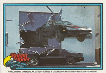 1983 Donruss Knight Rider #54 (puzzle column 2 row 10) Front