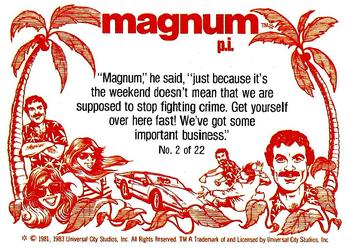 1983 Donruss Magnum P.I. #2 