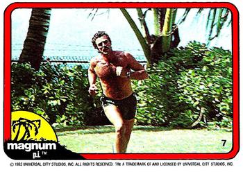 1983 Donruss Magnum P.I. #7 