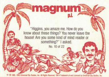 1983 Donruss Magnum P.I. #10 