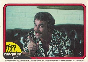 1983 Donruss Magnum P.I. #10 