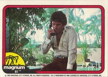 1983 Donruss Magnum P.I. #24 (Rick) Front