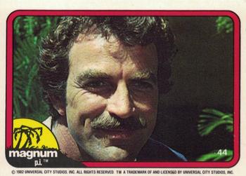 1983 Donruss Magnum P.I. #44 (Magnum close up) Front
