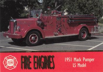 1993 Bon Air Fire Engines #47 1951 Mack Pumper LS Model Front