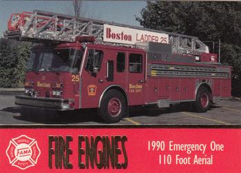 1993 Bon Air Fire Engines #68 1990 Emergency One 110 Foot Aerial Front