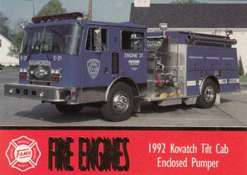 1993 Bon Air Fire Engines #8 1992 Kovatch Tilt Cab Enclosed Pumper Front