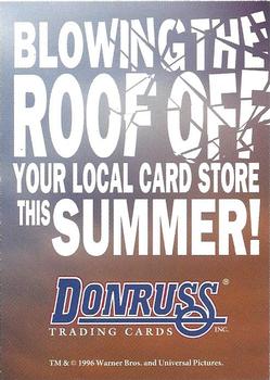 1996 Donruss Twister: The Dark Side of Nature #NNO Promo Back