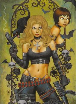 2002 Comic Images Lady Death Dark Alliance #10 Birds of a Feather Front