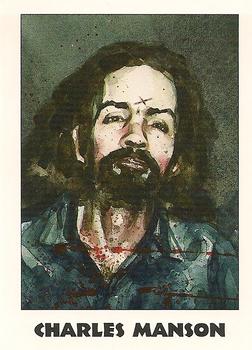 1992 Eclipse True Crime #71 Charles Manson Front