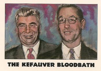 1992 Eclipse True Crime #128 The Kefauver Bloodbath Front