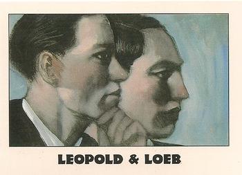1992 Eclipse True Crime #190 Leopold & Loeb Front