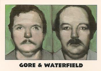 1992 Eclipse True Crime #198 Gore & Waterfield Front