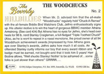 1993 Eclipse Beverly Hillbillies #50 The Woodchucks - No. 2 Back