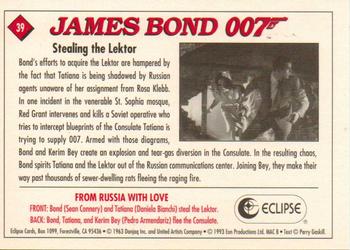 1993 Eclipse James Bond Series 1 #39 Stealing the Lektor Back