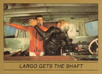 1993 Eclipse James Bond Series 1 #105 Largo Gets the Shaft Front