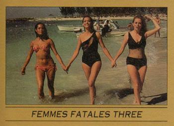 1993 Eclipse James Bond Series 1 #108 Femmes Fatales Three Front