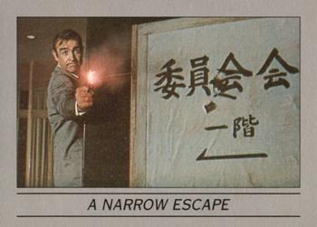 1993 Eclipse James Bond Series 2 #5 A Narrow Escape Front