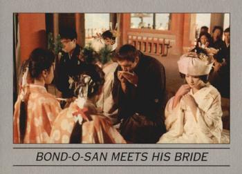 1993 Eclipse James Bond Series 2 #19 Bond-O-San Meets His Bride Front