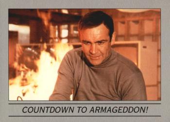 1993 Eclipse James Bond Series 2 #24 Countdown to Armageddon! Front