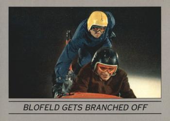 1993 Eclipse James Bond Series 2 #51 Blofeld Gets Branched Off Front