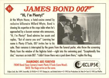 1993 Eclipse James Bond Series 2 #65 Hi, I'm Plenty Back