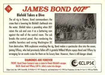 1993 Eclipse James Bond Series 2 #78 Blofeld Takes a Dive Back
