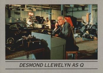 1993 Eclipse James Bond Series 2 #81 Desmond Llewelyn as Q Front