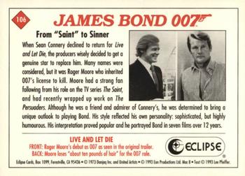 1993 Eclipse James Bond Series 2 #106 From 
