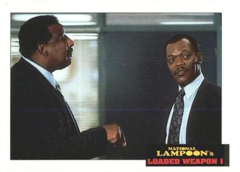 1993 Eclipse Loaded Weapon 1 #19 Luger's Demands Front