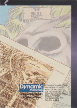 1994 Dynamic The Phantom Series 1 #19 6 card panel Back