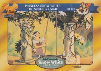 1993 Dynamic Disney Classics #1 Princess Snow White the scullery maid Front
