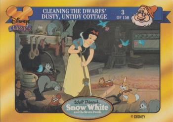1993 Dynamic Disney Classics #3 Cleaning the dwarfs' dusty, untidy cottage Front
