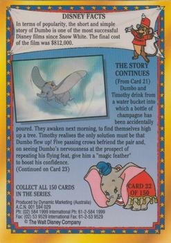 1993 Dynamic Disney Classics #22 A magic feather Back