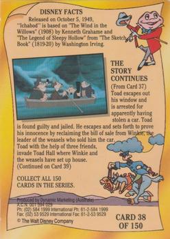 1993 Dynamic Disney Classics #38 Toad escapes to prove his innocence Back