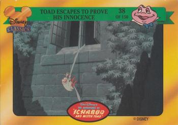 1993 Dynamic Disney Classics #38 Toad escapes to prove his innocence Front