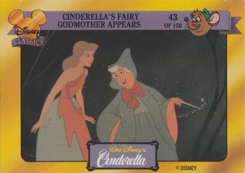 1993 Dynamic Disney Classics #43 Cinderella's Fairy Godmother appears Front