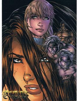 2000 Dynamic Forces Witchblade Millennium #15 Escaping the L42 was one thing, but I had no Front