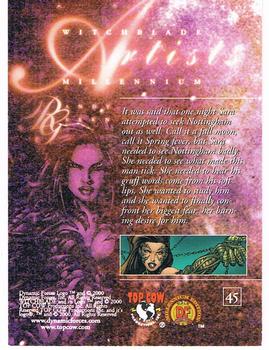 2000 Dynamic Forces Witchblade Millennium #45 It was said that one night Sara attempted to Back
